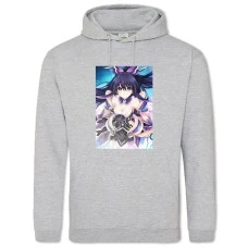 Hoodie with Print Date A Live Girl Yatogami Tohka - 2XL grey