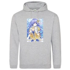 Hoodie with Print Date A Live Izayoi Miku Hero - 2XL grey