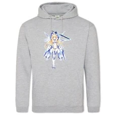 Hoodie with Print Date A Live Artemisia Bell Ashcroft - 2XL grey