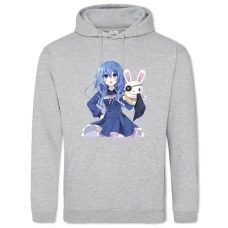 Hoodie with Print Date A Live Yoshino - 2XL grey