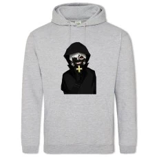 Hoodie with Print Tokyo Ghoul Print - 2XL grey
