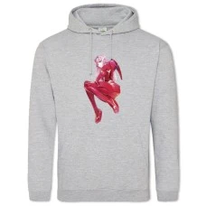 Hoodie with Print Darling In The Franxx Zero Two Hero Girl - 2XL grey