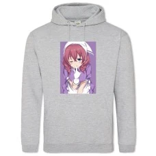 Hoodie with Print Blend S Miu Amano - 2XL grey
