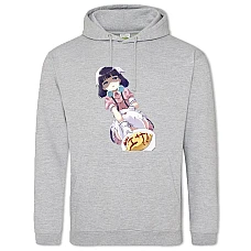 Hoodie with Print Blend S Maika Sakuranomiya Hero Girl - 2XL grey