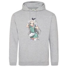 Hoodie with Print Blend S Hideri Kanzaki Hero - 2XL grey