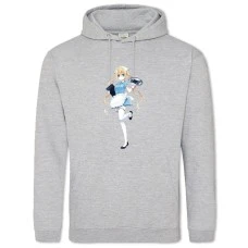 Hoodie with Print Blend S Kaho Hinata - 2XL grey