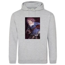 Hoodie with Print Beyond The Boundary Cute Kuriyama Mirai - 2XL grey