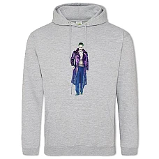 Hoodie with Print Suicide Squad The Joker - 2XL grey