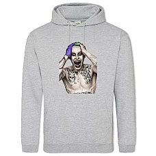 Hoodie with Print Suicide Squad The Mad Joker - 2XL grey