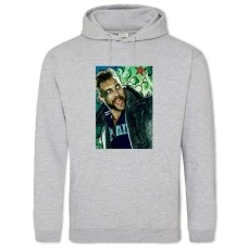Hoodie with Print Suicide Squad Captain Boomerang - 2XL grey