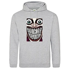 Hoodie with Print Suicide Squad Art - 2XL grey