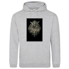 Hoodie with Print The Hunger Games Print - 2XL grey