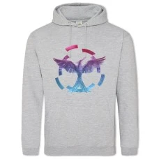 Hoodie with Print The Hunger Games Bright Bird - 2XL grey