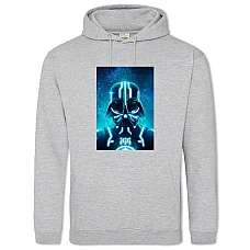 Hoodie with Print Star Wars Darth Vader Neon - 2XL grey