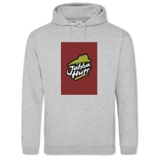 Hoodie with Print Star Wars Jabba Hutt - 2XL grey