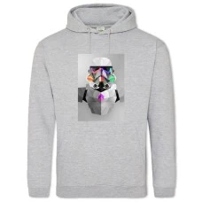 Hoodie with Print Star Wars Modern Storm Trooper - 2XL grey