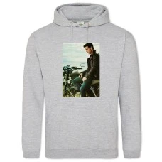 Hoodie with Print Tres Metros Sobre El Cielo Mario Casas Hugo Olivera - 2XL grey