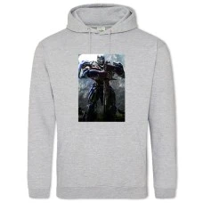 Hoodie with Print Transformers Optimus Prime - 2XL grey