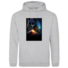 Hoodie with Print Transformers Heroes - 2XL grey