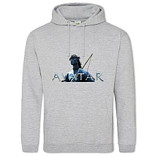 Худи с принтом Аватар Джейк Салли - 2XL серый