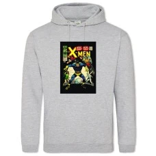 Hoodie with Print X-Men Print - 2XL grey