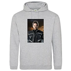 Hoodie with Print X-Men Hero Print - 2XL grey
