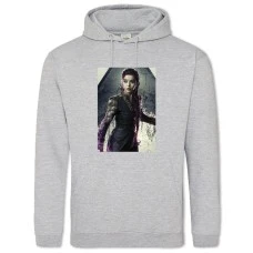 Hoodie with Print X-Men Blink - 2XL grey