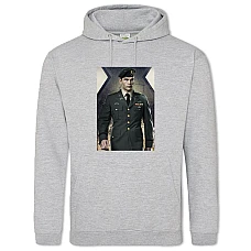 Hoodie with Print X-Men Soldier - 2XL grey