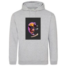 Hoodie with Print X-Men Wolverine Cute Art - 2XL grey