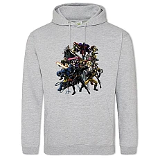 Hoodie with Print X-Men Universe - 2XL grey