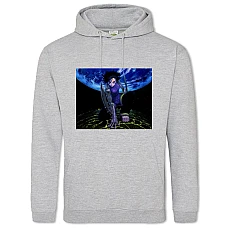Hoodie with Print Alita Battle Angel Anime Edition - 2XL grey