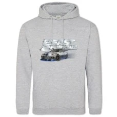 Худи с принтом Форсаж Серая Машина - 2XL серый