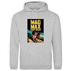 Худи с принтом Безумный Макс Тематика Принт - 2XL серый