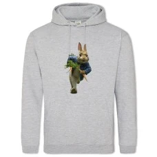 Hoodie with Print Peter Rabbit Hero - 2XL grey