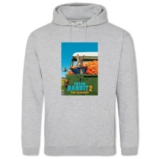Hoodie with Print Peter Rabbit Theme - 2XL grey