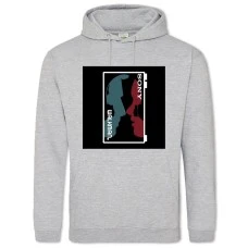Hoodie with Print 13 Reasons Why Sony Walkman - 2XL grey