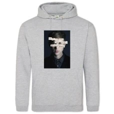 Hoodie with Print 13 Reasons Why Ryan - 2XL grey