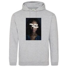 Hoodie with Print 13 Reasons Why Sheri - 2XL grey
