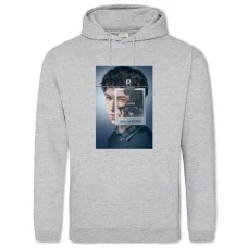 Hoodie with Print 13 Reasons Why Tyler Hero - 2XL grey
