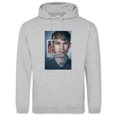Hoodie with Print 13 Reasons Why Ryan Hero - 2XL grey