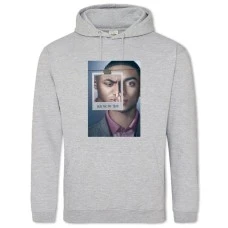 Hoodie with Print 13 Reasons Why Marcus - 2XL grey
