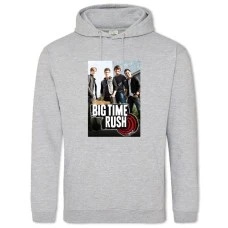 Hoodie with Print Big Time Rush Theme - 2XL grey