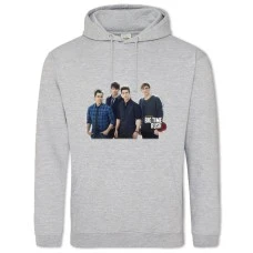 Hoodie with Print Big Time Rush Main Heroes Print - 2XL grey