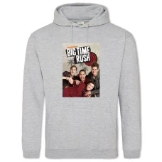 Hoodie with Print Big Time Rush Print - 2XL grey
