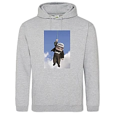 Hoodie with Print Up Carl Fredricksen - 2XL grey