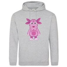 Hoodie with Print Cute Luntik - 2XL grey