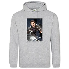 Худи с принтом Бруклин 9-9 Принт - 2XL серый