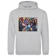 Hoodie with Print Victorious Main Heroes - 2XL grey