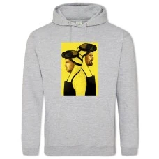 Hoodie with Print Breaking Bad Print Main Heroes - 2XL grey