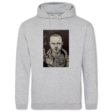 Hoodie with Print Breaking Bad Jesse Pinkman Print - 2XL grey